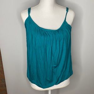 H&M green tank top for women size medium